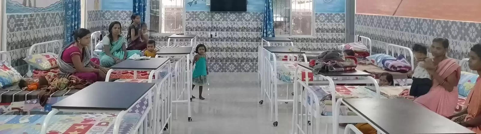 रायगढ़ जिले में संचालित एनआरसी केन्द्र में बच्चों का हो रहा बेहतर उपचार