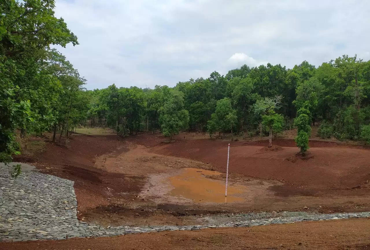 CM भूपेश बघेल ने ग्राम भोथी में 39 लाख 81 हजार रुपए की लागत से निर्मित मिट्टी बांध का वर्चुवल लोकार्पण किया