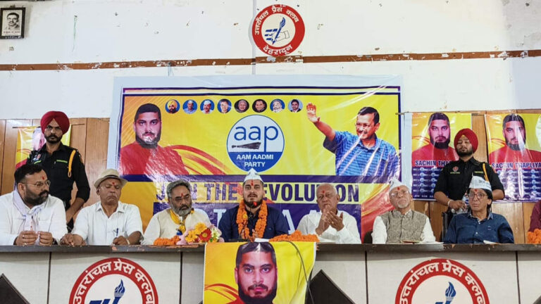 देवभूमि में अपराध का साया! सचिन थपलियाल ने कानून व्यवस्था पर उठाए गंभीर सवाल