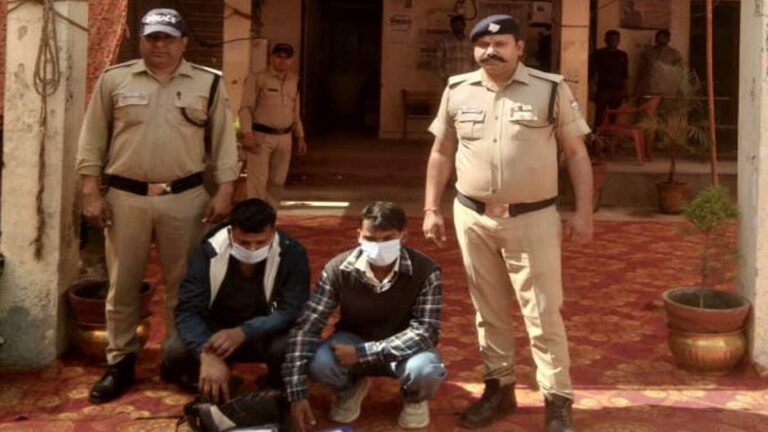 शातिर चोरों की बड़ी साजिश नाकाम, ढाई लाख की ज्वैलरी के साथ दो गिरफ्तार