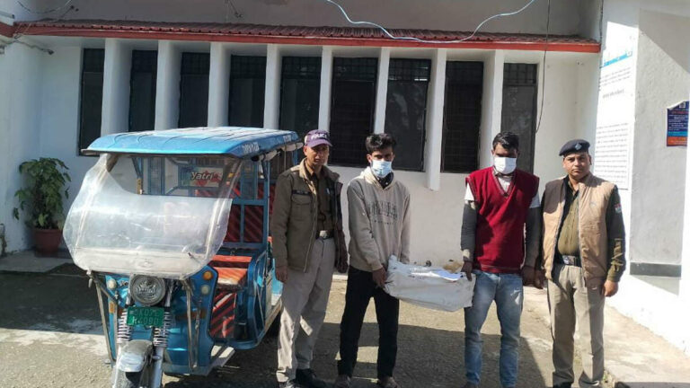 देहरादून में निर्माणाधीन मकान से चोरी का मामला सुलझा, दून पुलिस ने दो चोरों को दबोचा