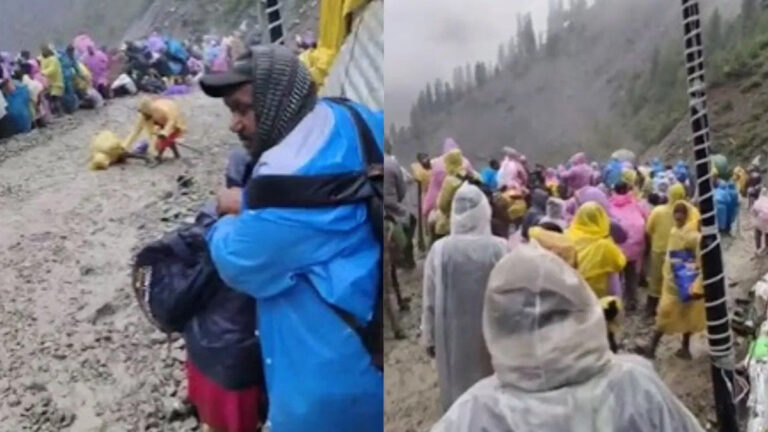 Amarnath Yatra : अमरनाथ यात्रा में भूस्खलन से महिला तीर्थयात्री की मौत, तीन घायल
