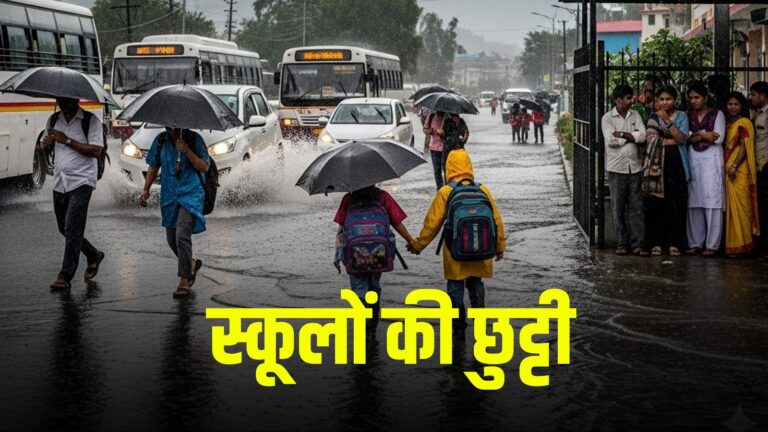 Uttarakhand Heavy Rain : उत्तराखंड में मूसलधार बारिश का खतरा, 9 जिलों में स्कूल बंद