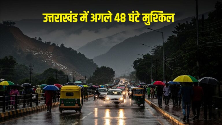 Uttarakhand Rain Alert : उत्तराखंड में अगले 48 घंटे मुश्किल, कई जिलों में रेड अलर्ट जारी