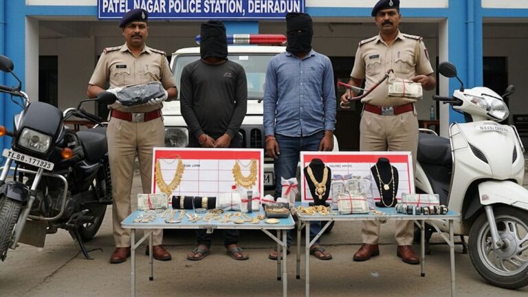 Dehradun News : देहरादून में लगातार चोरी की वारदातों का खुलासा, दो गिरफ्तार