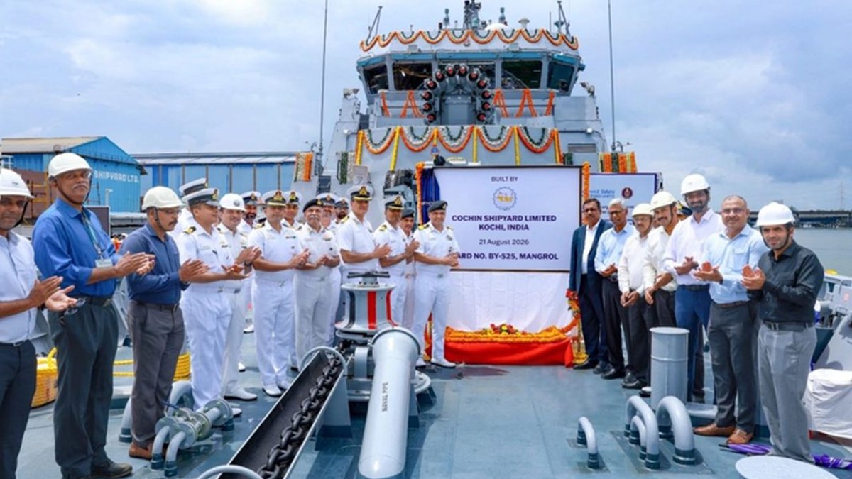 Indian Navy का नया स्वदेशी 'Mangrol Ship': 12 अक्टूबर को मुंबई में कमीशनिंग, 80% से ज्यादा स्वदेशी