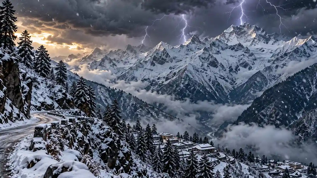 Uttarakhand Weather Update Snowfall: पहाड़ों में बर्फबारी शुरू, 3500 मीटर से ऊपर बिजली गिरने का अलर्ट; मैदानों में सूखा मौसम